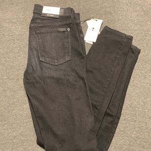 7️⃣ for all mankind black jeans